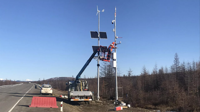 Таяние вечной мерзлоты изучают на Колымской трассе