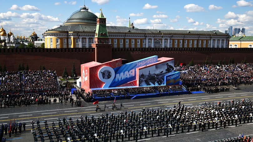 Владимир Путин поздравил россиян с Днем Победы