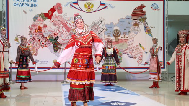 Карту Магаданской области представили на фестивале «Вышитая Россия» в Чебоксарах