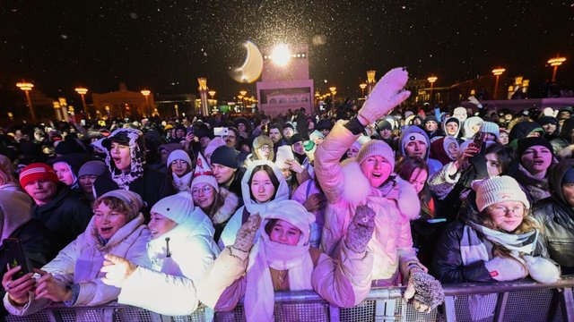 Самая массовая встреча Нового года в стране прошла на выставке «Россия» (0+)