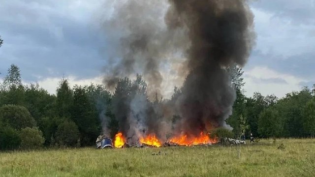 СК РФ подтвердил гибель Евгения Пригожина при крушении самолета под Тверью