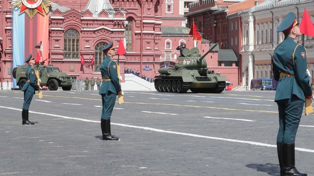 В Москве на Красной площади прошел Парад Победы